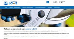 Desktop Screenshot of original-loewe.nl